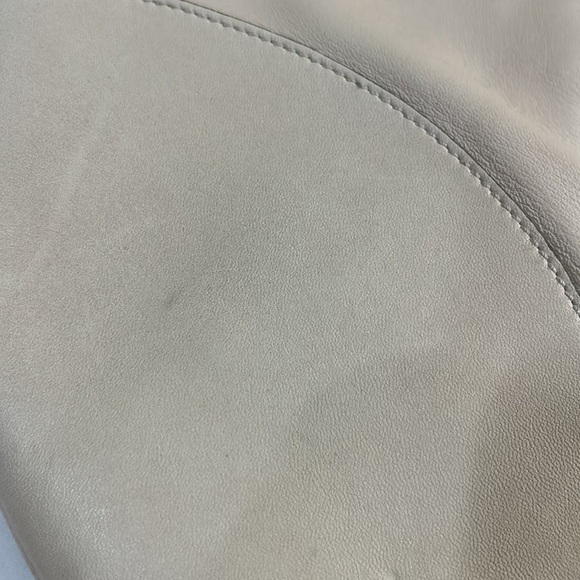 Salvatore Ferragamo Cream Soft Leather Satchel - Picture 9 of 15